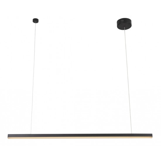 Suspensie TRIO 1 P0310 Max Light LED, Negru, Polonia