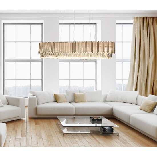 Candelabru PASSION P0352 Max Light E14, Auriu, Polonia