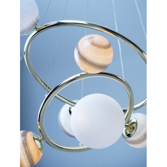 Candelabru COSMOS P0379 Max Light G9, Auriu, Polonia