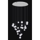 Suspensie ZOE P0386 Max Light LED, Crom, Polonia