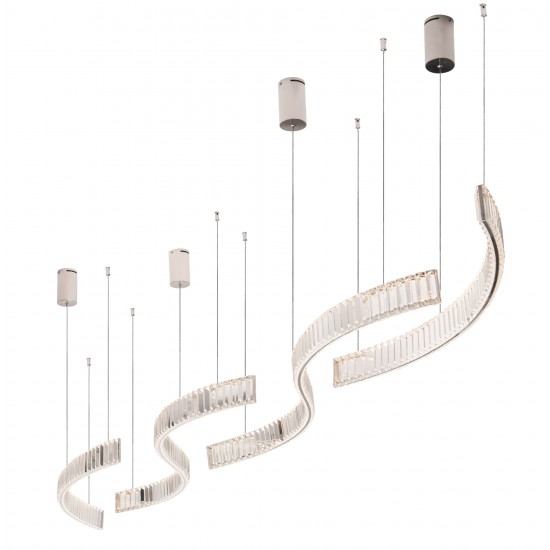 Suspensie SAPHIR P0392 Max Light LED, Crom, Polonia