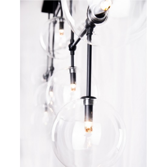 Candelabru LOLLIPOP7 P0396 Max Light G9, Negru, Polonia