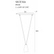 Pendul SISTEMA P0400 Max Light G9, Negru, Polonia