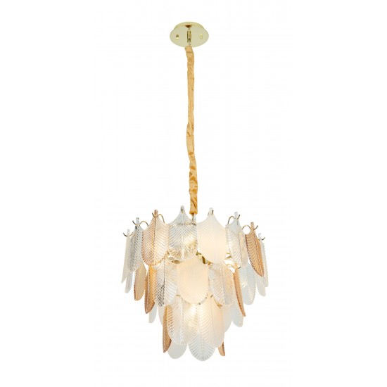 Candelabru ARWENA P0417 Max Light E14, Auriu, Polonia