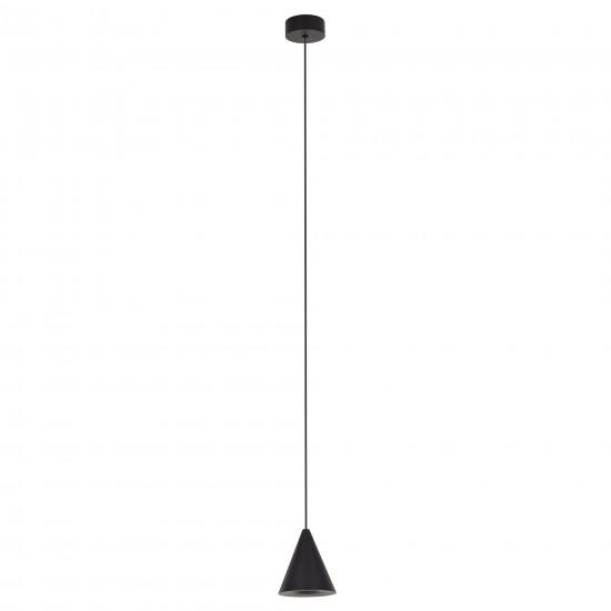 Pendul COMET P0434 Max Light LED, Negru, Polonia