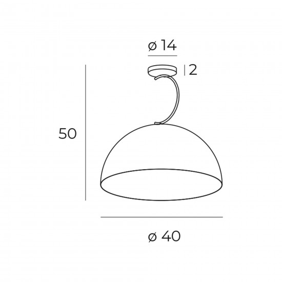 Pendul TWENTY P0463 Max Light E27, Negru, Polonia