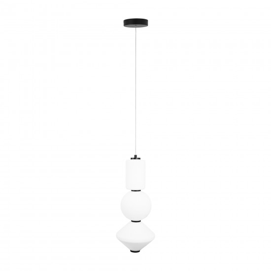 Pendul AKIKO P0468 Max Light LED, Negru, Polonia