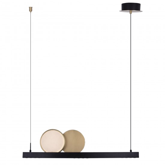 Suspensie MOMO P0487 Max Light LED, Negru, Polonia