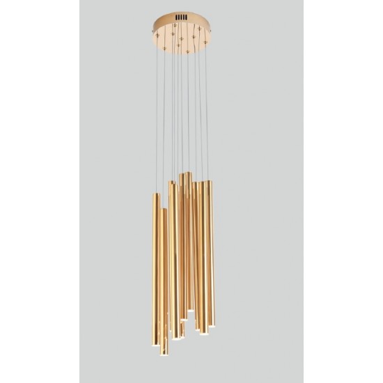 Suspensie ORGANIC P0524D Max Light LED, Auriu, Polonia