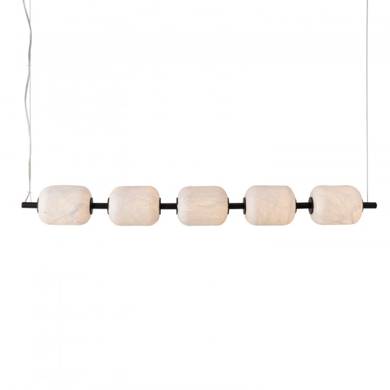 Suspensie ELENA P0535D Max Light LED, Negru, Polonia