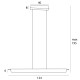 Suspensie JO-JO P0597 Max Light LED, Negru, Polonia