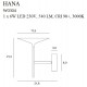 Aplica HANA W0304 Max Light LED, Auriu, Polonia