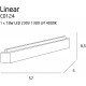 Plafoniera LINEAR57 C0124 Max Light LED, Alb, Polonia