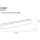 Plafoniera LINEARC113 C0125 Max Light LED, Alb, Polonia