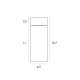 Spot Aplicat HALO C0245 Max Light LED, Alb, Polonia