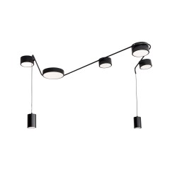 Suspensie ZUMAIA C0249 Max Light LED, Negru, Polonia