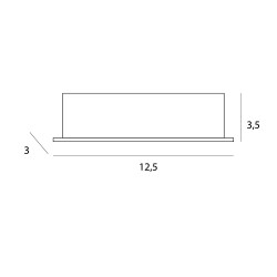 Spot Incastrat X-LINE H0136 Max Light LED, Alb, Polonia