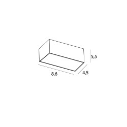 Spot Incastrat MODULAR H180.05 Max Light LED, Alb, Polonia