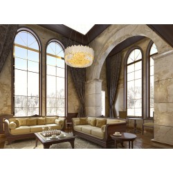 Suspensie TREND P0368 Max Light E14, Auriu, Polonia
