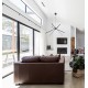 Suspensie SPIDER P0412 Max Light LED, Negru, Polonia