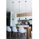 Pendul COMET P0434 Max Light LED, Negru, Polonia