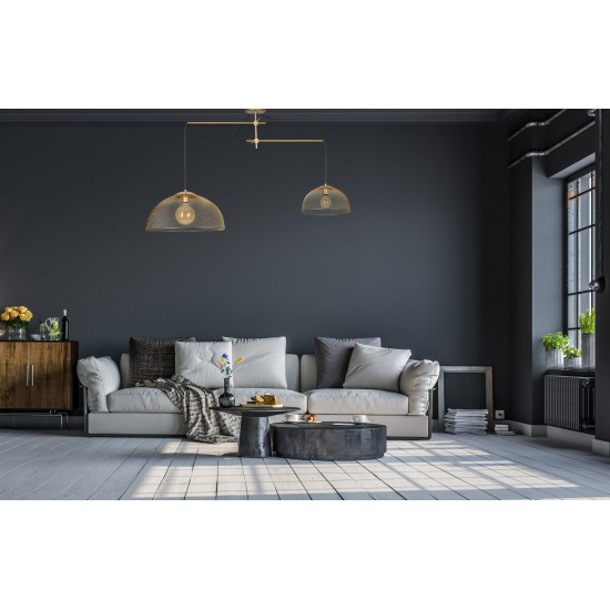 Suspensie CONCEPT P0454 Max Light E27, Auriu, Polonia