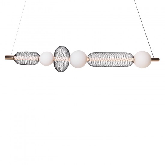 Suspensie BORA P0593 Max Light LED, Negru, Polonia