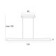 Suspensie JO-JO P0594 Max Light LED, Negru, Polonia
