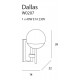 Aplica DALLAS W0207 Max Light E14, Auriu, Polonia