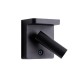 Aplica Dormitor LOFER W0374 Max Light LED, Negru, Polonia