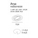 Spot Incastrat ARYA TILTED H0099 Max Light LED, Negru, Polonia