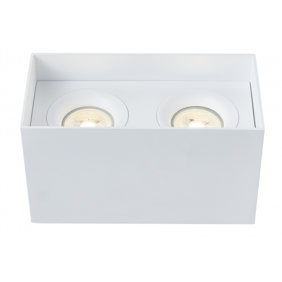 Downlight Aplicat Slim C015CL-02W Maytoni GU10, Alb, Germania