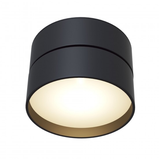 Downlight Aplicat Circular Onda Maytoni LED, Negru, C024CL-L18B4K, Germania
