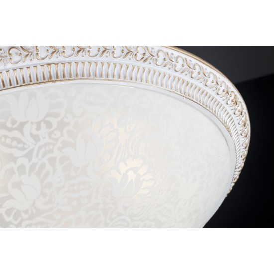 Plafoniera  Pascal Maytoni E27, Alb, C908-CL-03-W, Germania