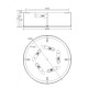 Lustra Plafon Ripple Maytoni E14, Crom, MOD096CL-05CH, Germania