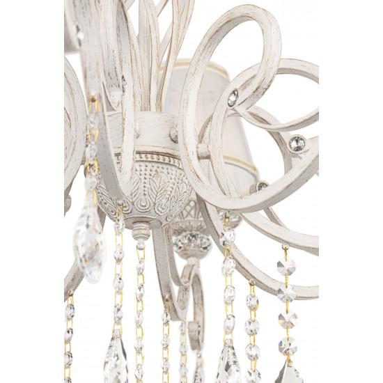 Candelabru  Grace Maytoni E14, Alb, ARM247-10-G, Germania