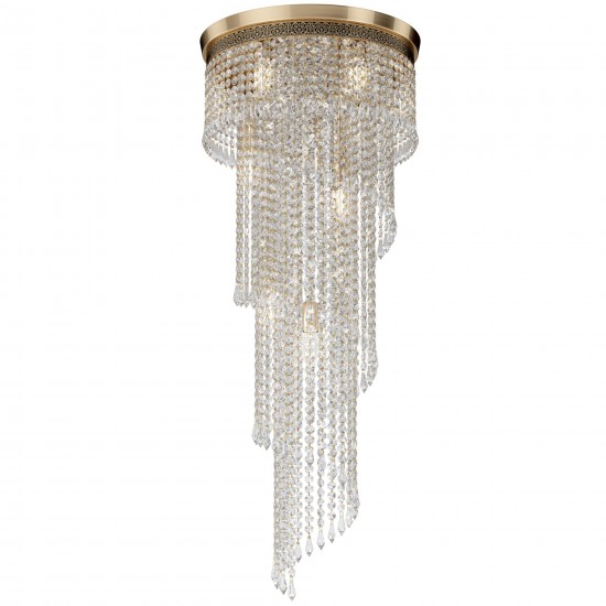 Candelabru  Cascade Maytoni E14, Auriu, DIA522-CL-12-G, Germania