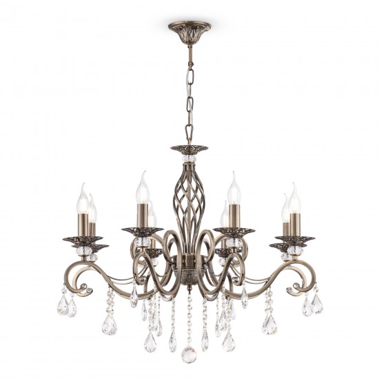 Candelabru  Grace Maytoni E14, Auriu, RC247-PL-08-R, Germania
