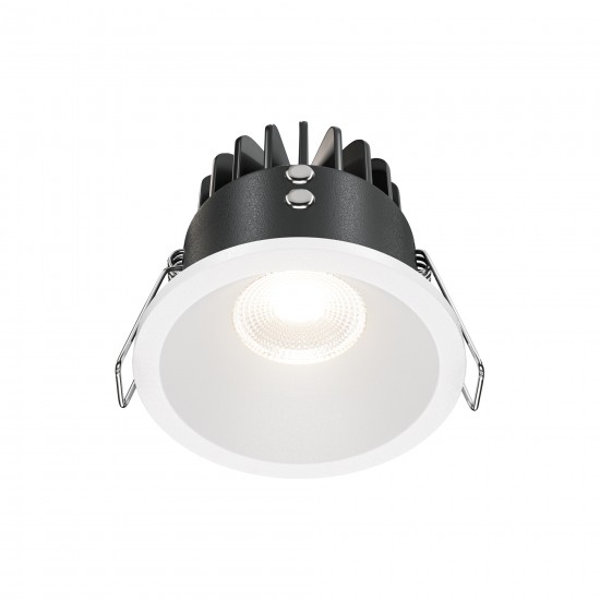 Downlight Incastrat Patrat Zoom Maytoni LED, Alb, DL034-01-06W3K-D-W, Germania