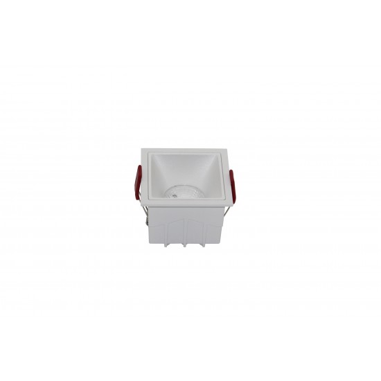 Downlight Incastrat Patrat Alfa LED Maytoni LED, Alb, DL043-01-15W3K-D-SQ-W, Germania