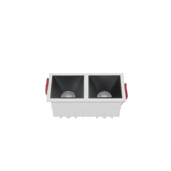 Downlight Incastrat Patrat Alfa LED Maytoni LED, Alb, DL043-02-10W4K-SQ-WB, Germania