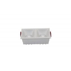 Downlight Incastrat Patrat Alfa LED Maytoni LED, Alb, DL043-02-15W4K-SQ-W, Germania
