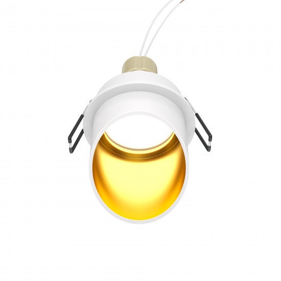 Downlight Incastrat Circular Lipari Maytoni GU10, Alb, DL044-01-GU10-W, Germania