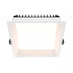 Downlight Incastrat Circular Okno Maytoni LED, Alb, DL054-24W3K-W, Germania