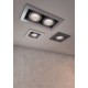 Downlight Patrat Metal Modern Maytoni GU10, Alb, DL008-2-02-W, Germania