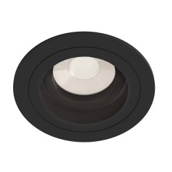 Downlight Circular Atom Maytoni GU10, Negru, DL025-2-01B, Germania
