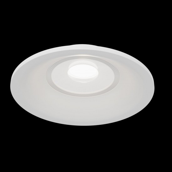 Downlight Circular Slim Maytoni GU10, Alb, DL027-2-01W, Germania