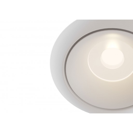 Downlight Circular Yin Maytoni GU10, Alb, DL030-2-01W, Germania