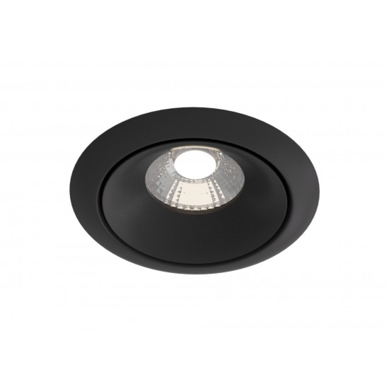 Downlight Circular Yin Maytoni Led, Negru, DL031-2-L12B, Germania