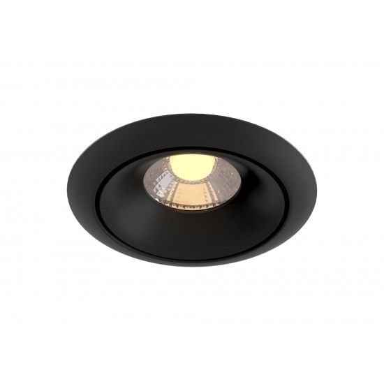 Downlight Circular Yin Maytoni Led, Negru, DL031-2-L8B, Germania